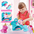 18 5 Set, 2 3 4 5 6 7 8 KMUYSL Toys for Months+ Year Old Girls, Plush Stuffed Animal with Unicorn Babies in Plush Bag