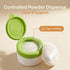 SYBL 1Pcs Baby After-Bath Puff Box Body Talcum Powder Box Case Container Dispenser with Sifter and Powder Puff