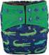 Sigzagor 3 Pack) AIll in One Cloth Diapers Nappies for Night AIO Sewn in Insert Reusable Washable (Dinosaur