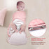 6-12 Large,100% Cotton-2-Piece Baby Swaddle,Sleep Sack Months,Adjustable WearableTransition Blanket,Miracle Swaddles