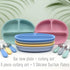 Elk and Friends Kids Silverware, Silicone Handle Flatware, Safe Toddler Utensils, Baby Spoons and Forks, Stainless