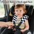 2Pcs DILIMI Baby Car Seat Belt Covers, Carseat Shoulder Strap Pads, Soft Minky Car Seat Neck Covers, Newborn Car Seat