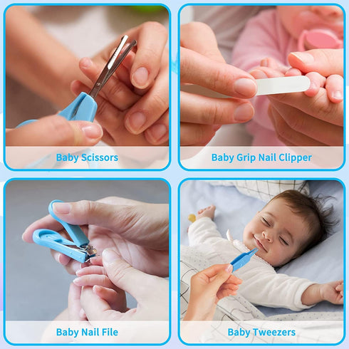 Baby Healthcare and Grooming Kit, 38PCS Upgraded Safety Baby Care Set, Newborn Nursery Health Care Products