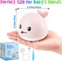 1-3, 6-12 1 Gigilli Baby Girl Bath Toys, Light Up Whale Sprinkler Bath Toys for Kids Ages Pool Water Table Bathtub
