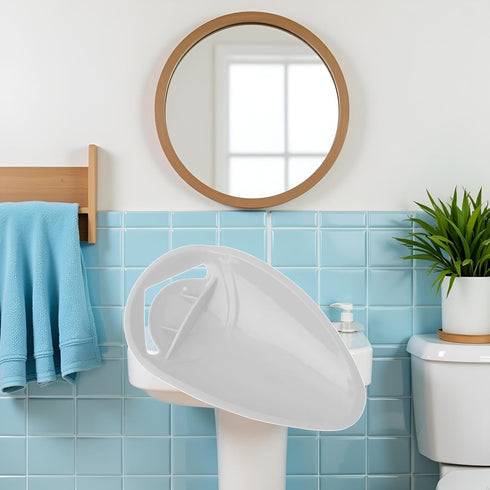Juroicessry Grey Faucet Extender for Toddlers - Sink Extender for Kids Hand Washing, Bathroom Sink Spout Wash Helper