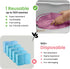 34" 36" Pack 4) IMPROVIA Washable Underpads, Heavy Absorbency Reusable Incontinence Pads for Kids, Adults, Elderly
