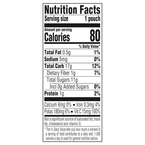 Gerber Organic Baby Food Pouches, Toddler WonderFoods, Banana Red Berries Granola, 3.5 Ounce, Pack of 12