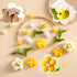 Set OESSUF Baby Mobile for Crib Crib Nursery Mobile for Boys Girls Boho Bee Flower Nursery Decor Soothe Toy Baby Shower