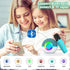 goopow 3 4 5 6 7 8+ (Green-2MIC) Mini Karaoke Machine Speaker for Kids Adults, Portable Bluetooth Microphone Song Toys