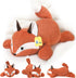PEACH CAT 25.6 inch 5 lbs Fox Weighted Stuffed Animals Large Weighted