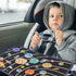 WATINC 25Pcs Outer Space Travel Felt-Board Story Set - Portable Solar System Storytelling Kit for Preschool Learning