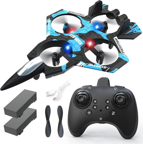Weavixol Beginner Drones for Kids 8-12, 2026 Remote Control Airplanes RC Planes for