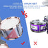 Set 5 M SANMERSEN Kids Jazz Drum - Drums with Stool - Rock Jazz Drum Kit - Musical Enlightenment Educational Toys Gift