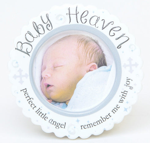 The Grandparent Gift Baby Heaven Infant Loss or Miscarriage Gift, Mini Photo Frame or Hanging Ornament with Sentiment