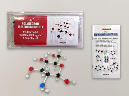 HGS Polyhedron Molecular Model 1000Alpha Organic Chemistry Set