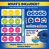 Set 3-in-1 Kids Exercise Weight - Adjustable Workout Toy Equipment for Children Pretend Play Exercise - Toddler