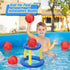 6 Pack 6" Mini Basketballs for Toddlers, Kids, Teenagers with Pump, Durable PVC for Mini Over Door Hoop