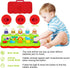 YEEBAY Pop Up Animals Toy with Music & Sound, Early Developmental Toy for 12-18 Months Baby, Infants & Toddlers