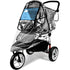 Universal Stroller Rain Cover, Waterproof Windproof Protection, Baby Travel Weather Shield from Dust Snow, Clear