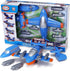 Magnetic Build-a-Plane Toy Play Set - 12 Pieces, Colors May Vary, White