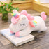 Unicorn Stuffed Animals, Soft Plush Hugging Pillow Toy Gifts for Kids (White, 12 in)