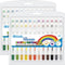 BAZIC PRODUCTS Silky Gel Crayons 24 Color, Washable Blendable Non Toxic Watercolor