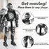 Knight Action Figures, Medieval Action Figures,Knight Armor Action Figure,Multi-Jointed Movable Robot Mannequin (Black)