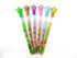 TINYMILLS 24 Pcs Sloth Multi Point Stackable Push Pencil Assortment with Eraser for Birthday Party Favors
