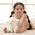 Apricot Lamb Toys Plush Cream Lamb Sheep Stuffed Animal with Fluffy Soft Ears (8 Inches, Cream Lamb)