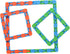 Yeetec 6 Pack 24 Links Wacky Tracks Snap and Click Fidget Toys, Finger Sensory Toys, Snake Puzzles for Stress Relief