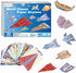 LEERYOUQU Kids Paper Airplane Kit, Creative Paper Airplane Book with 16 Classic