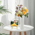 Vilbocr SetBlock 362Pcs) Mini Flower Building Bouquet Easel for Desk Decorations and Message Stickers.Flower Building