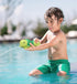DolliBu Sea Turtle Bath Buddy Squirter – Floating Green Rubber Bath Toy for Toddlers, Fun Water Squirting Play