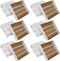 HIMOMO Collector Card Storage Box - 3120 Count for Trading Cards, White Sports Card Boxes (6 Set)