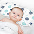 YEGAME Set 1 11 22 Inch Muslin Baby Burp Cloths of - Fish Super Absorbent Cotton Burping Rags Soft Baby Washcloths