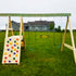 EZ Frame Wooden Swing Accessories, A-Frame Bracket for Swing Set, High Strength Support, Green, 4Pcs