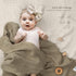 Muslin Swaddle Blanket Baby, Cotton Swaddling Blanket Soft Baby Receiving Blanket Neutral 2Pack (Olive)