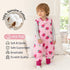WarmWrap 2t-3t 100% 0.5 24-36 3 Pack 2-Way Toddler Sleep Sack with Feet Cotton Tog Months Baby Sleep Sack with Legs