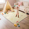 Mallify Baby Play Mat, 50''x50'' Foldable Foam Playmat for Floor, Reversible Activity