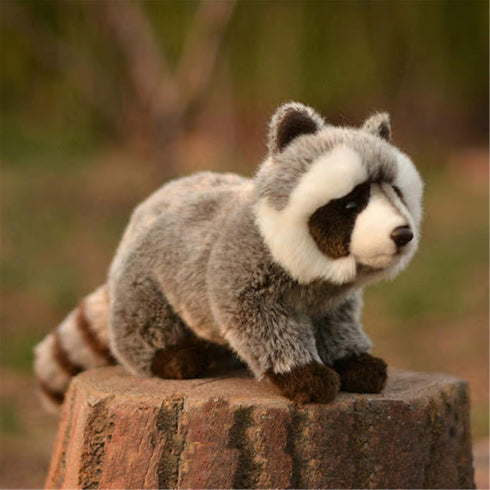 TAMMYFLYFLY Stuffed Toy, 12" Raccoon Plush Stuffed Animal