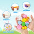 24 24 Easter Egg Fillers Basket Essentials for Kids, PCS Mochi Squishy Fidget Toys Gifts W/ Plastic Eggs, Easter Party