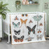 47 47 Inch Summer SmoothNovelty Butterfly Muslin Blanket x Warm Soft Cotton Muslin Swaddle Blanket, Boho Nursery