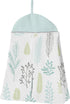 Set 4 Sweet Jojo Designs Blue and Grey Jungle Sloth Leaf Baby Unisex Boy or Girl Nursery Crib Bedding - Pieces