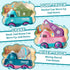 Set 3+, 4pcs 3 4 5 6 7 8 Lipneaed Train for Toddlers, Magnetic Train Toys for Toddlers Trucks Toy Train for Boys