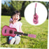 Toddler Toys 23 Inch Acoustic Guitar, Folk Vintage Stringed Instrument Wooden Guitar Birthday Present