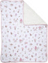 Living Textiles Jersey Sherpa Blanket - Mushroom House