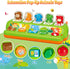 1 6 7 8 9 10 11 12 1st Duchong Pop Up Toys for Year Old Boy Girls, Interactive Cause and Effect Learning Toys