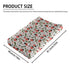 KuphiL10C Girls-16x32 Cartoon Strawberry Flowers Leaves Baby Changing Pad Cover,Unisex Fruits Nursery Diaper Changing