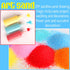 36-Pack DIY Scenic Sand Art Bottles - Vibrant Decorative Sand for Creative Projects