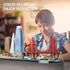 CubicFun 3D Puzzles for Kids Ages 8-10, LED San Francisco Cityline Arts and Crafts for STEM Projects